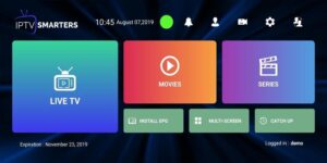abonnement IPTV Smarters Pro 12 mois France HD 4K