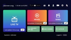 abonnement IPTV Smarters Player Lite 12 mois France HD 4K